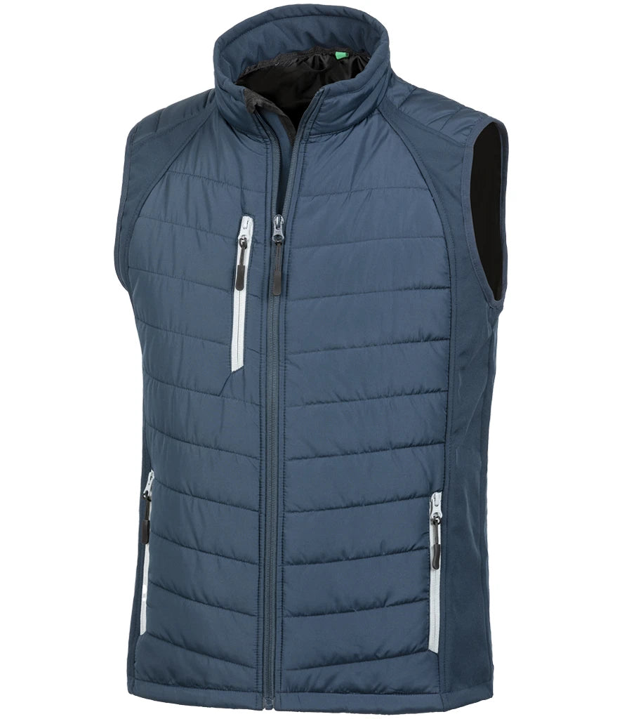 Result Recycled R238X Compass Padded Gilet