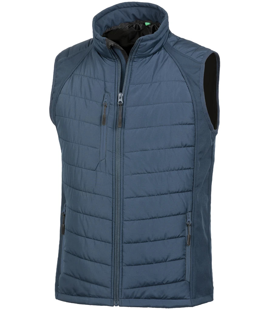 Result Recycled R238X Compass Padded Gilet