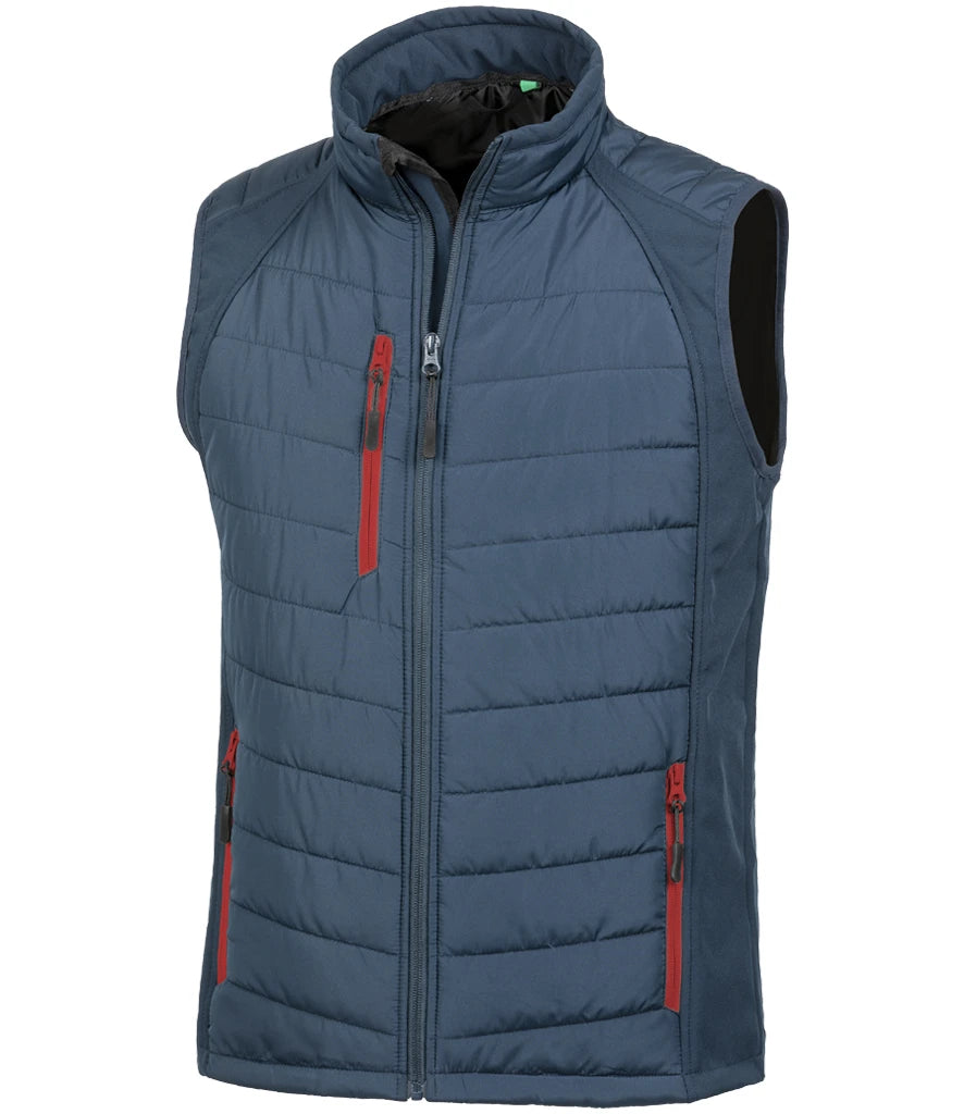 Result Recycled R238X Compass Padded Gilet