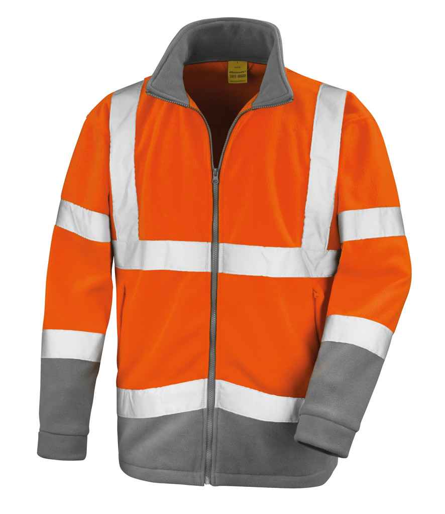 Result Safe-Guard Hi-Vis RS329 Micro Fleece Jacket