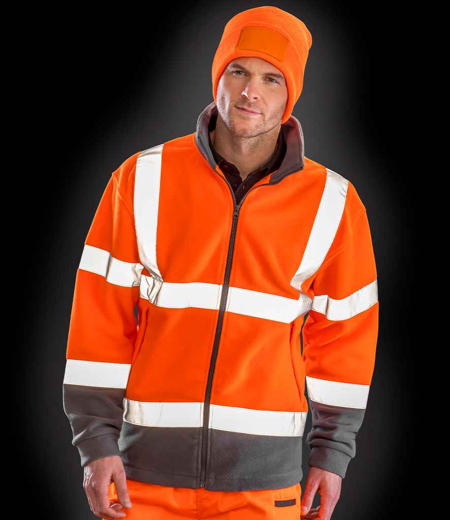 Result Safe-Guard Hi-Vis RS329 Micro Fleece Jacket