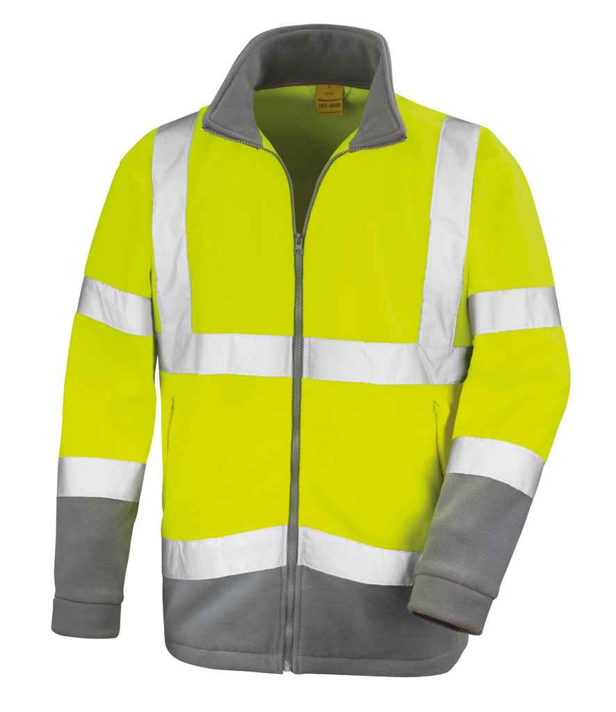 Result Safe-Guard Hi-Vis RS329 Micro Fleece Jacket