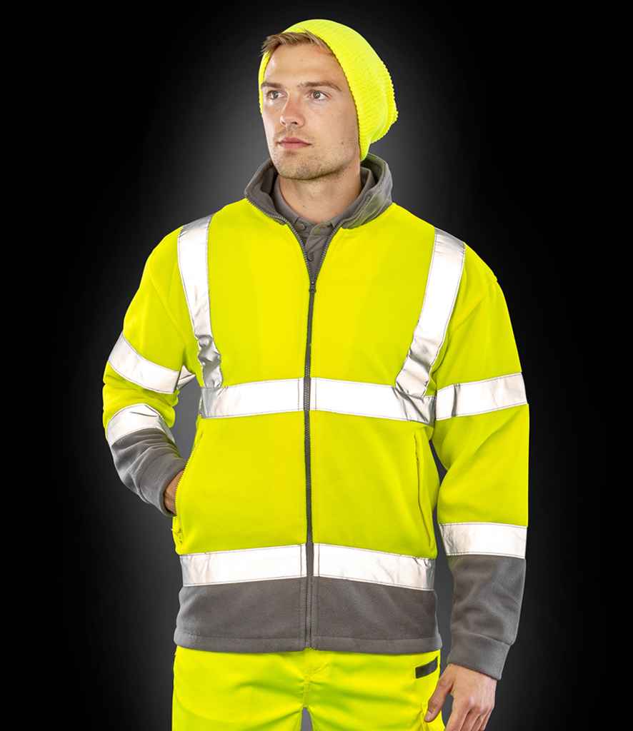 Result Safe-Guard Hi-Vis RS329 Micro Fleece Jacket