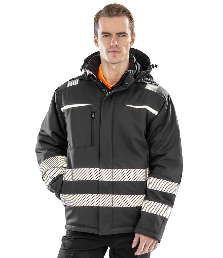 Result Safe-Guard Hi-Vis RS331 Dynamic Soft Shell Jacket