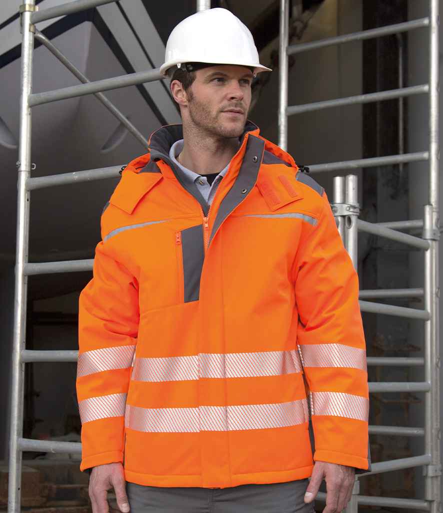 Result Safe-Guard Hi-Vis RS331 Dynamic Soft Shell Jacket