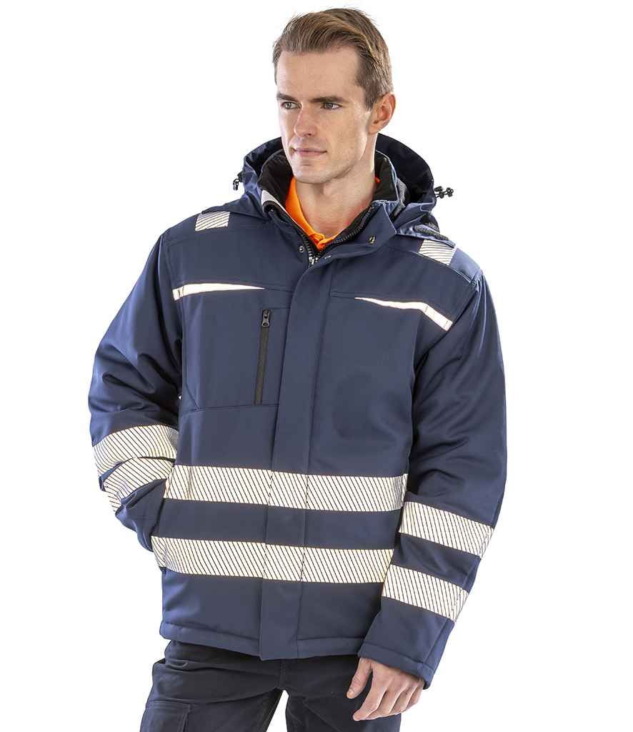 Result Safe-Guard Hi-Vis RS331 Dynamic Soft Shell Jacket