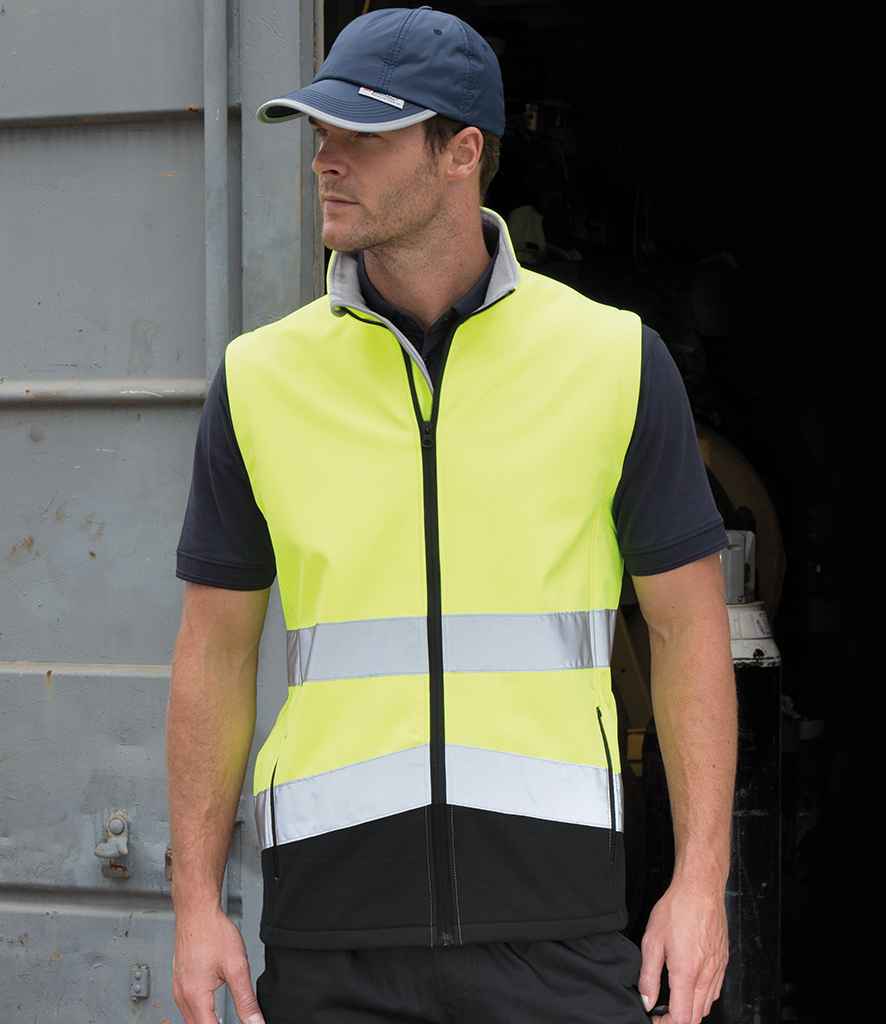 Result Safe-Guard Hi-Vis RS451 Soft Shell Gilet