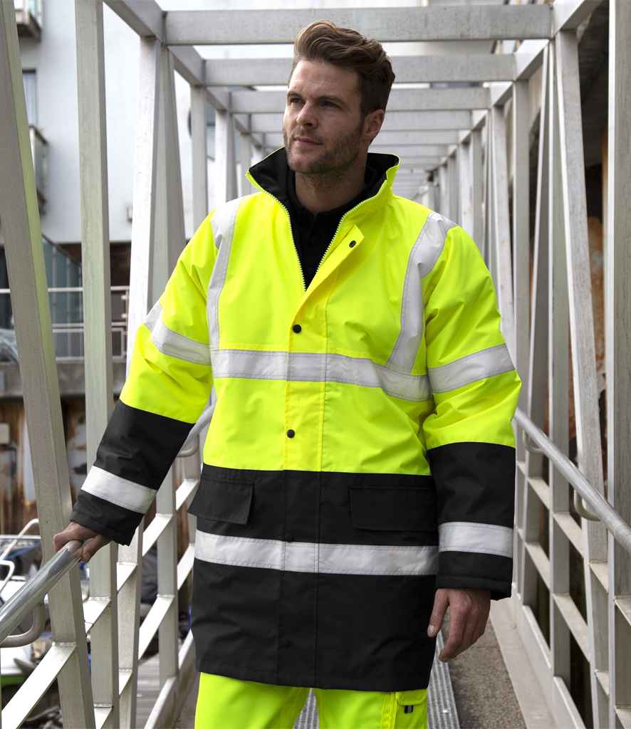 Result Core Motorway Two Tone RS452 Safety Jacket