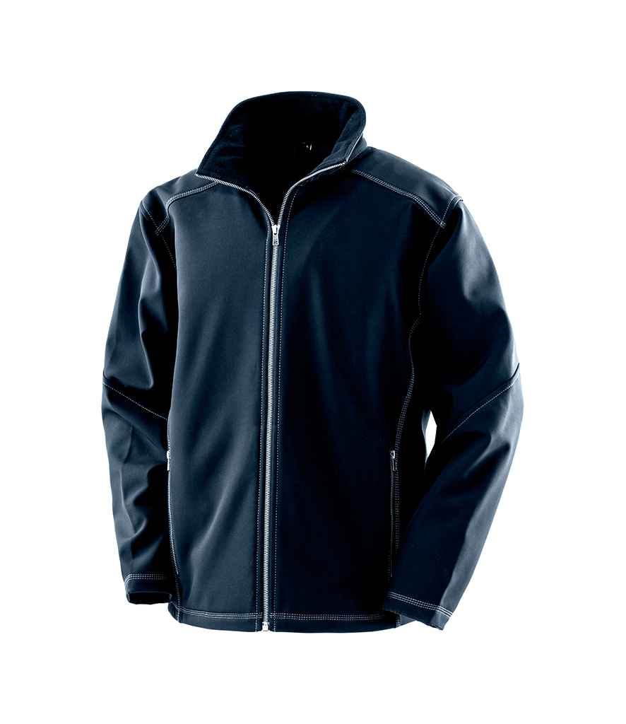 Result Work-Guard RS455M Men's Treble Stitch Soft Shell Jacket