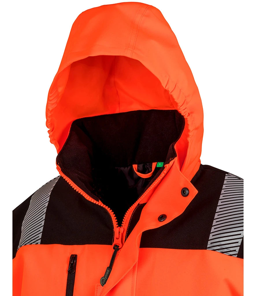 Result Safe-Guard Hi-Vis RS475 Printable Soft Shell Jacket