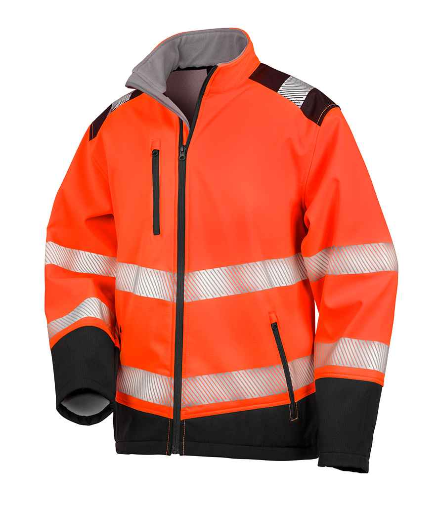 Result Safe-Guard Hi-Vis RS476 Soft Shell Jacket