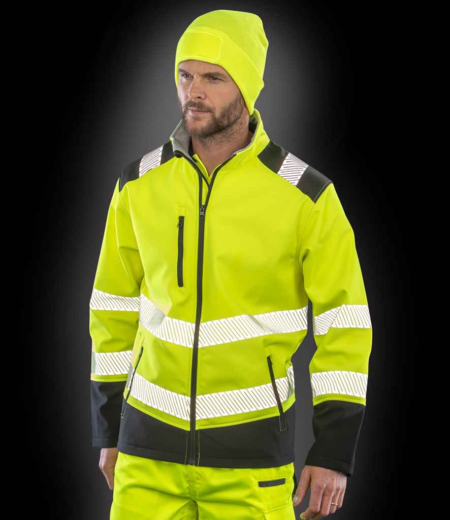 Result Safe-Guard Hi-Vis RS476 Soft Shell Jacket