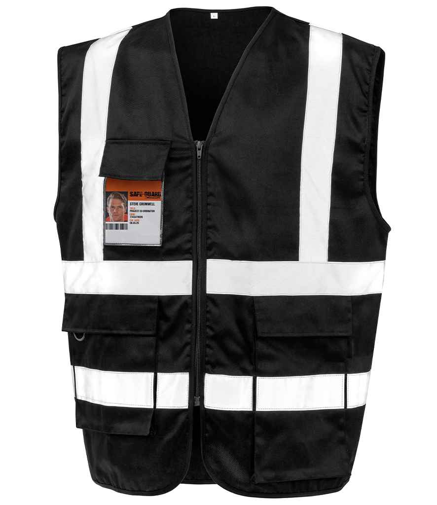 Result Safe-Guard RS477 Heavy Duty Poly/Cotton Security Vest