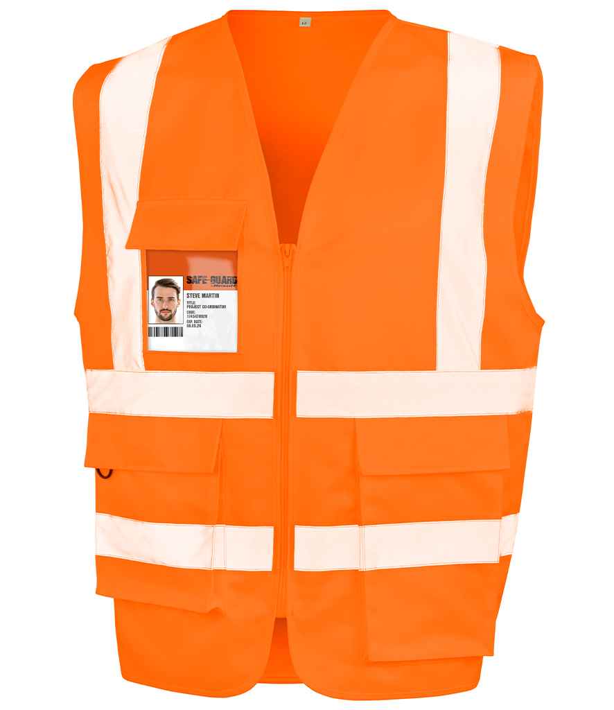 Result Safe-Guard RS477 Heavy Duty Poly/Cotton Security Vest