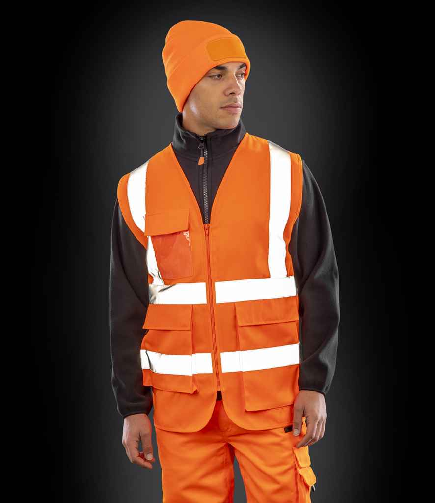 Result Safe-Guard RS477 Heavy Duty Poly/Cotton Security Vest