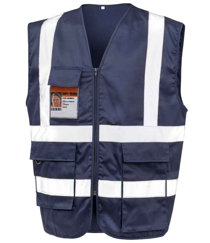 Result Safe-Guard RS477 Heavy Duty Poly/Cotton Security Vest