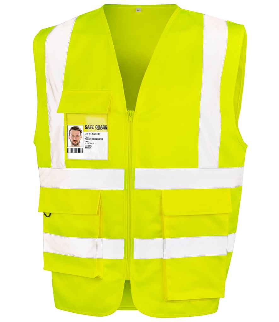 Result Safe-Guard RS477 Heavy Duty Poly/Cotton Security Vest