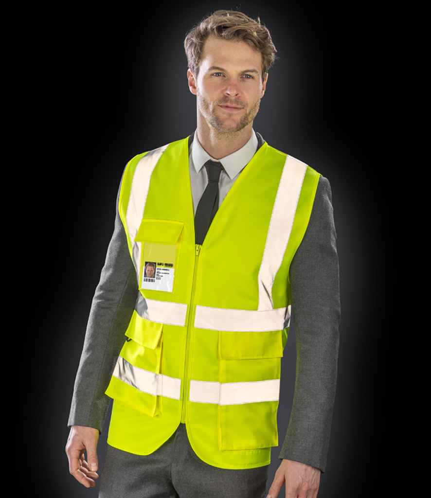 Result Safe-Guard RS477 Heavy Duty Poly/Cotton Security Vest