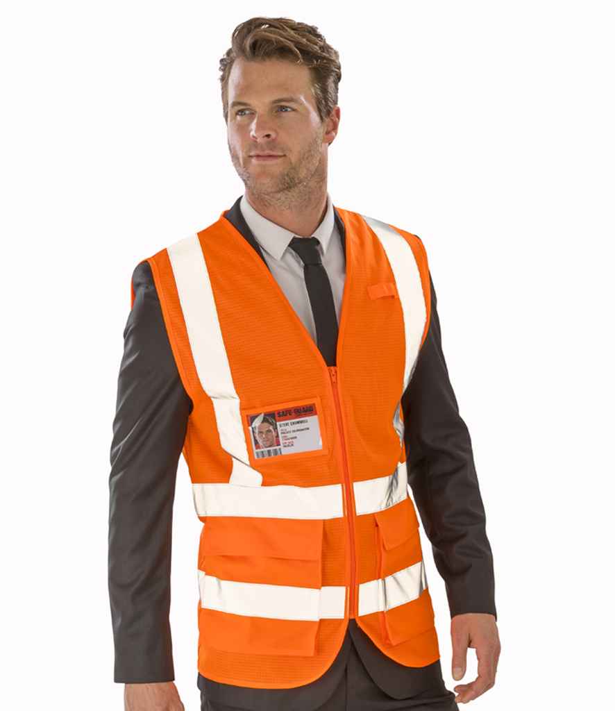 Result Safe-Guard RS479 Executive Cool Mesh Safety Vest