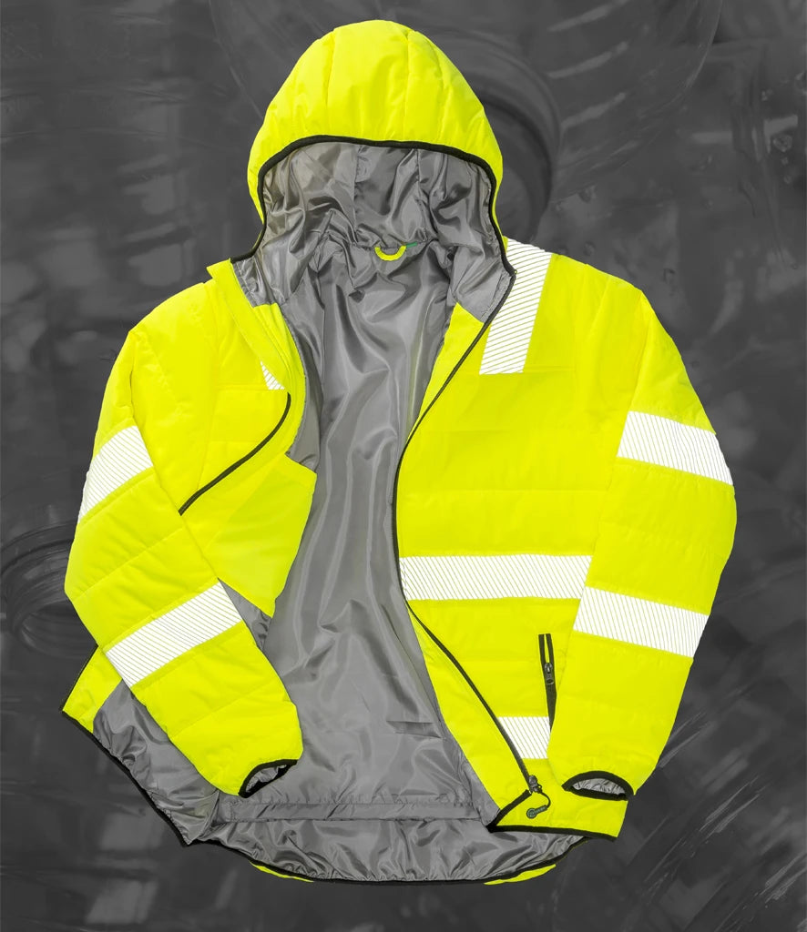 Result Recycled Ripstop Padded RS500 Safety Jacket