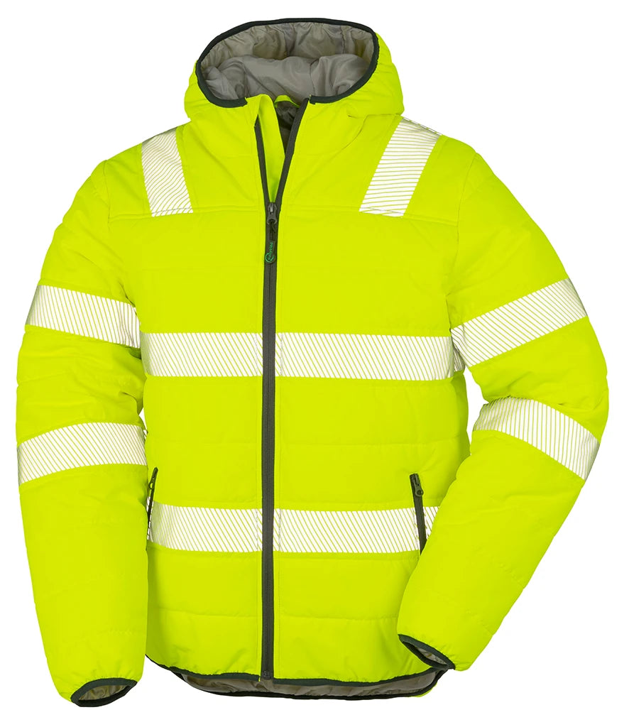 Result Recycled Ripstop Padded RS500 Safety Jacket