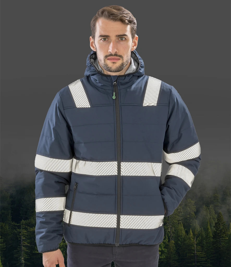 Result Recycled Ripstop Padded RS500 Safety Jacket