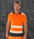 Result Recycled Hi-Vis RS501 Safety Polo Shirt
