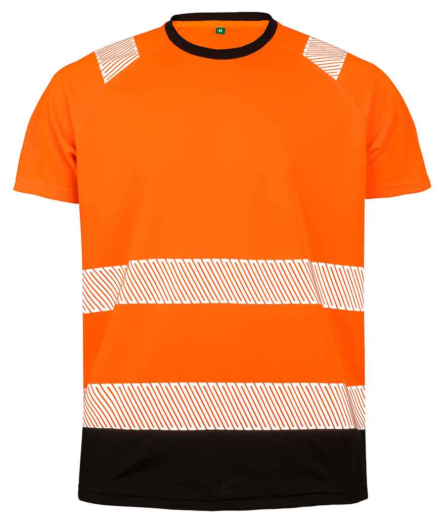 Result Recycled Hi-Vis RS502 Safety T-Shirt