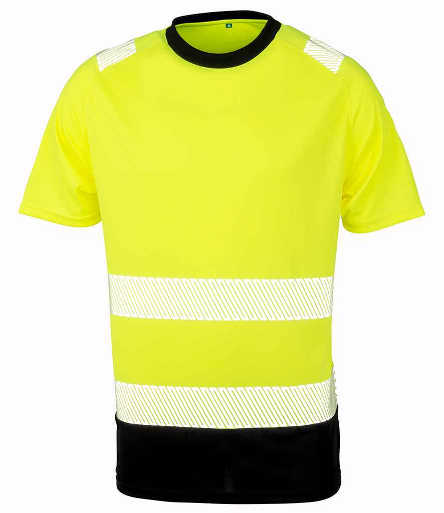 Result Recycled Hi-Vis RS502 Safety T-Shirt