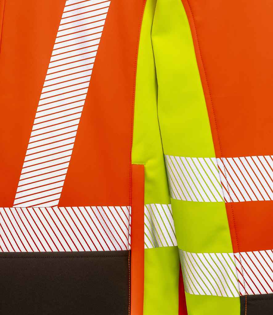 Result Recycled Hi-Vis RS506 Soft Shell Jacket