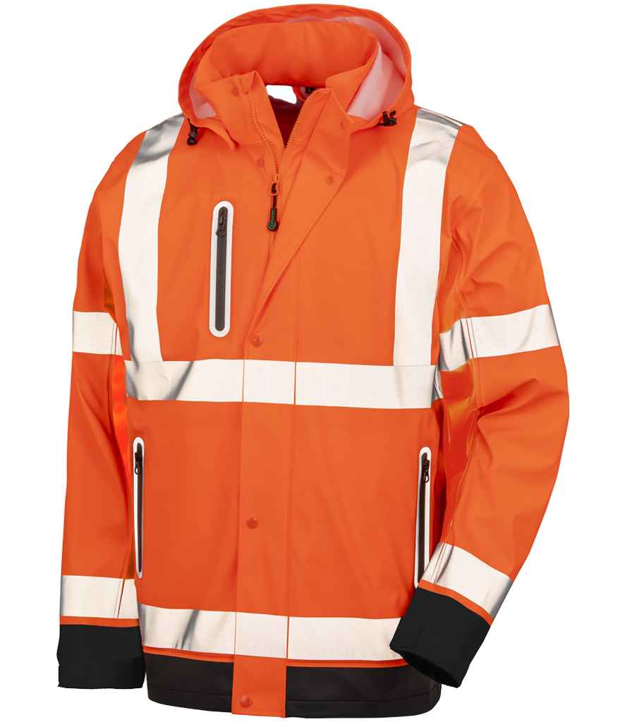 Result Recycled Hi-Vis RS507 Heavy Duty Jacket