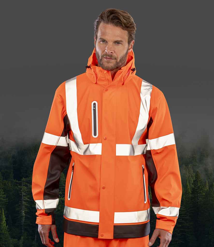 Result Recycled Hi-Vis RS507 Heavy Duty Jacket