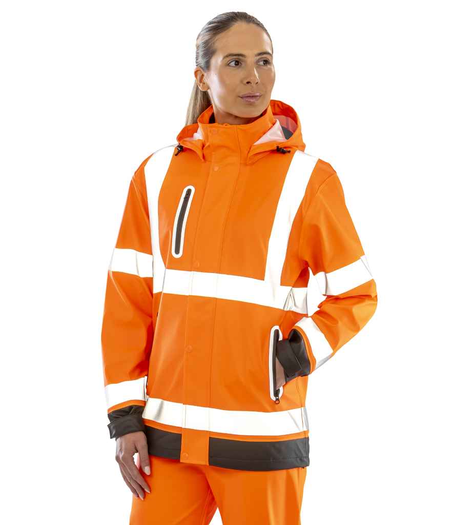 Result Recycled Hi-Vis RS507 Heavy Duty Jacket