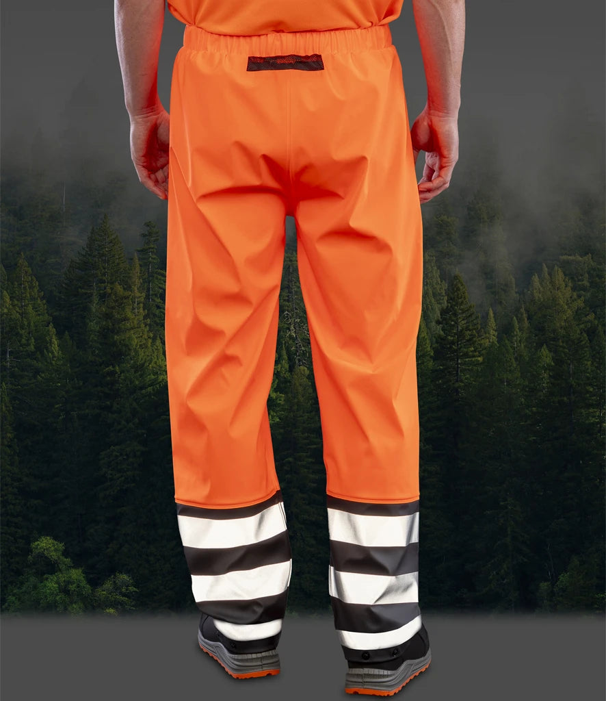 Result Recycled R508X Heavy Duty Prism PU Safe and Dry Trousers