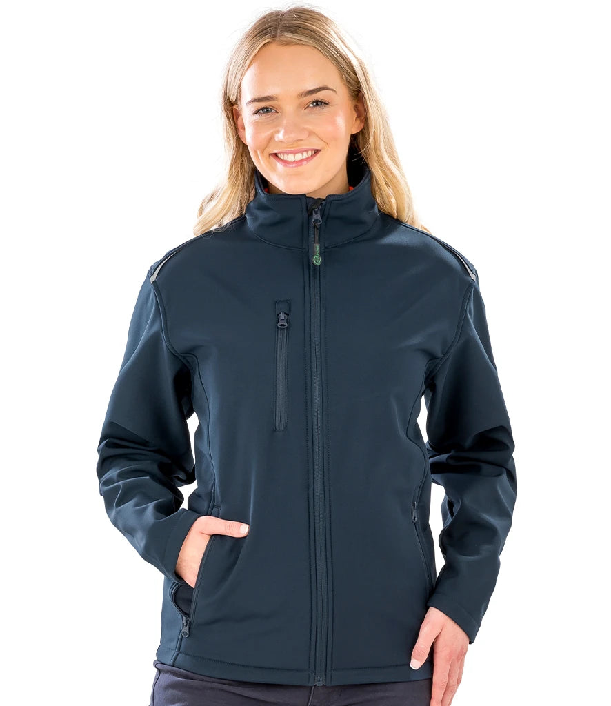 Result Recycled RS900F Ladies Printable Soft Shell Jacket