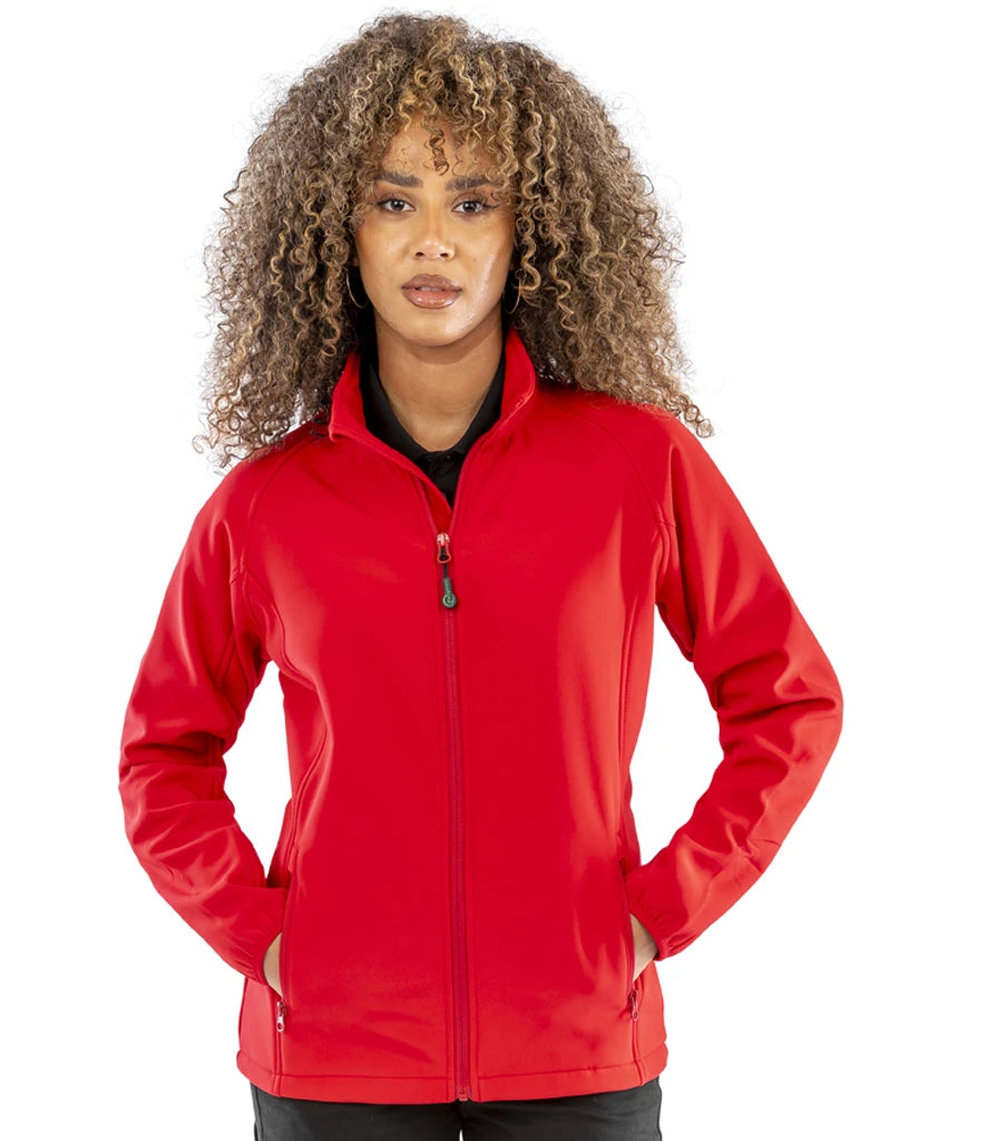 Result Recycled R901F Ladies Printable Soft Shell Jacket