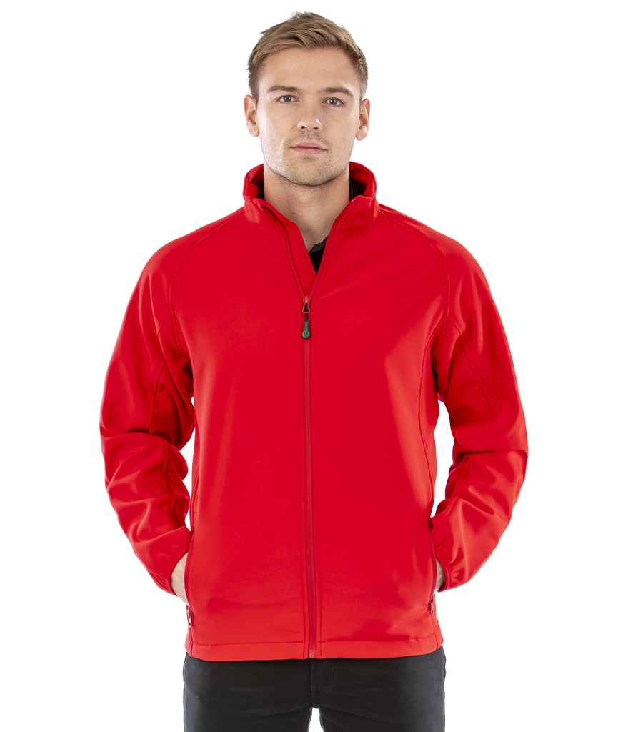 Result Recycled RS901M Printable Soft Shell Jacket