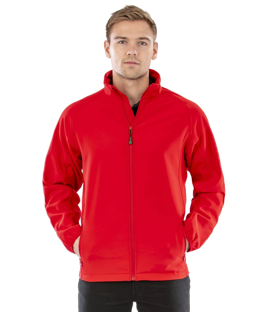 Result Recycled RS901M Printable Soft Shell Jacket