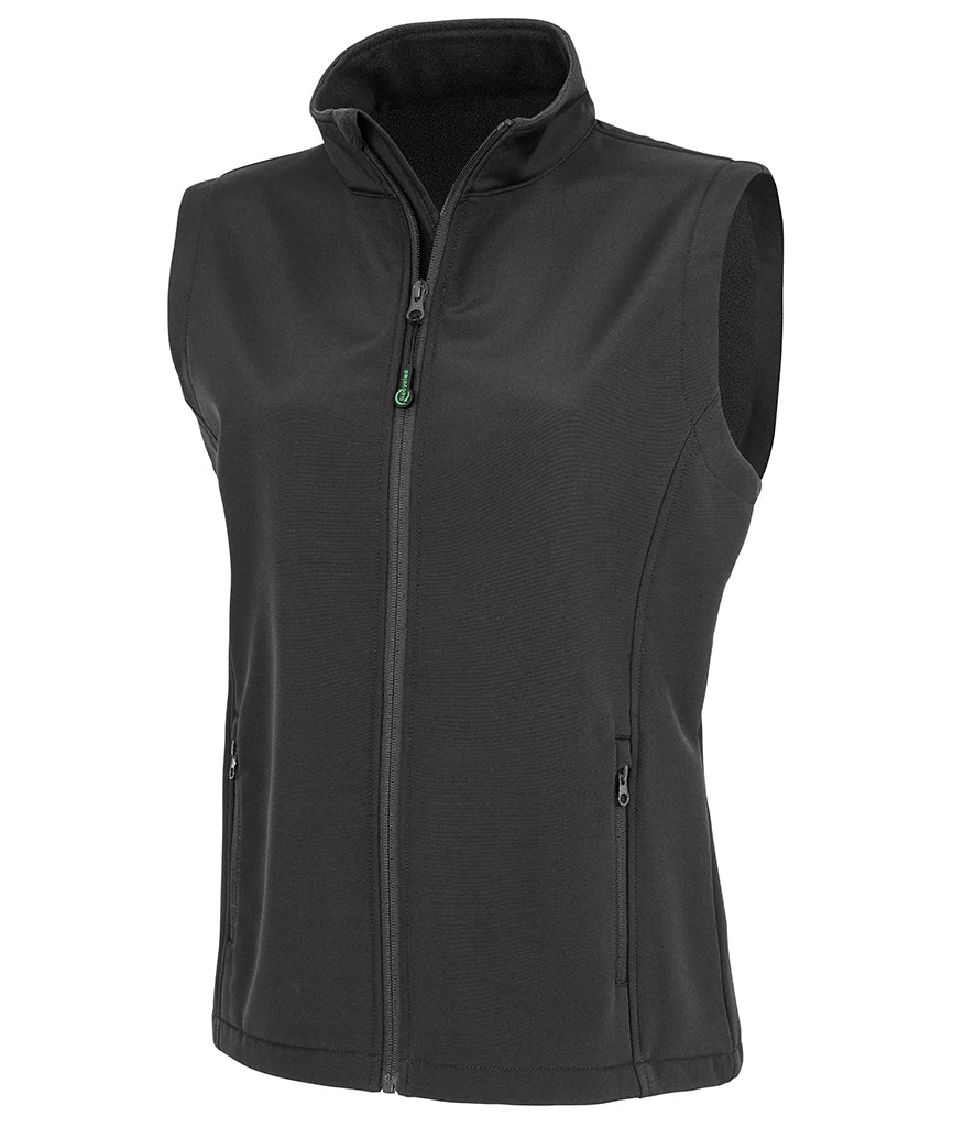 Result Recycled R902F Ladies Printable Soft Shell Bodywarmer