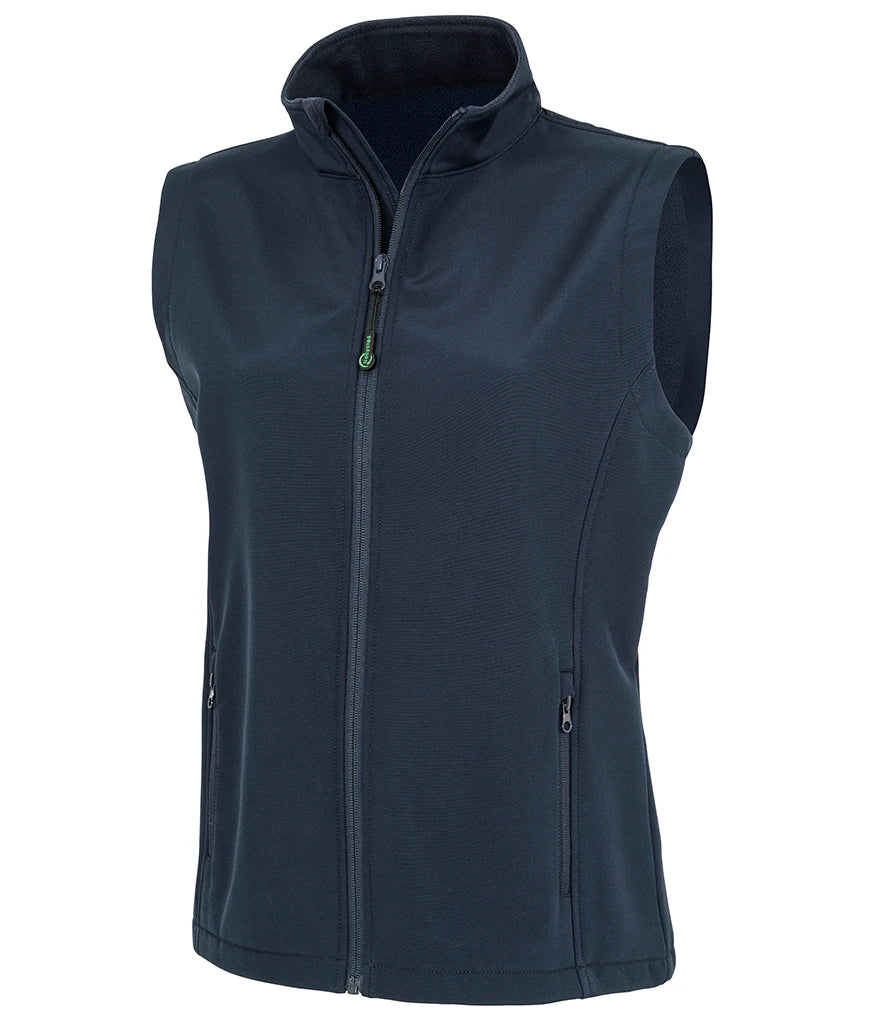 Result Recycled R902F Ladies Printable Soft Shell Bodywarmer