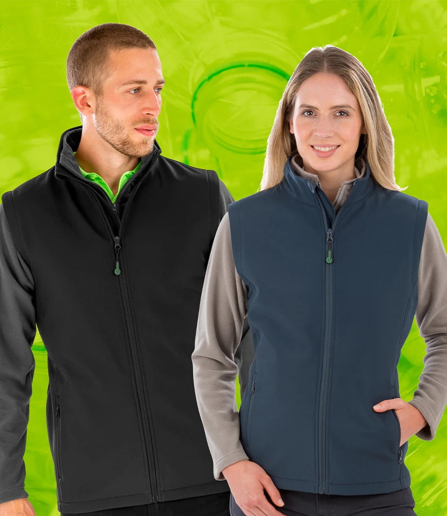 Result Recycled R902F Ladies Printable Soft Shell Bodywarmer