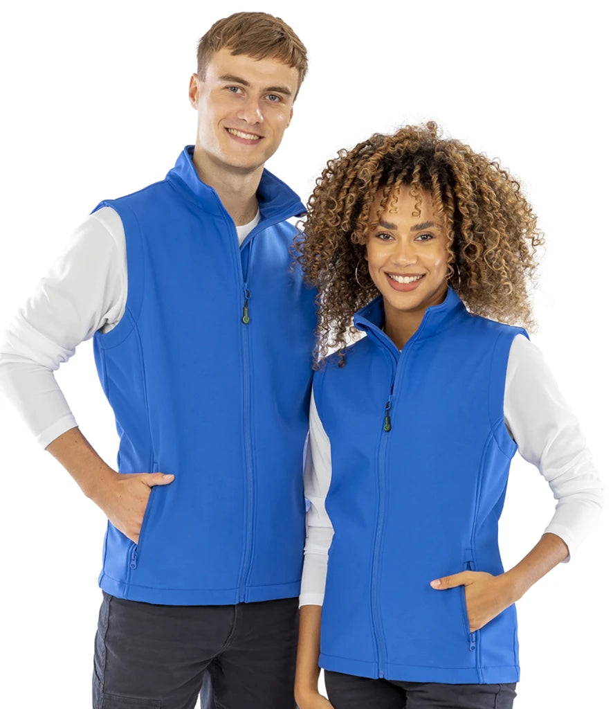 Result Recycled R902F Ladies Printable Soft Shell Bodywarmer