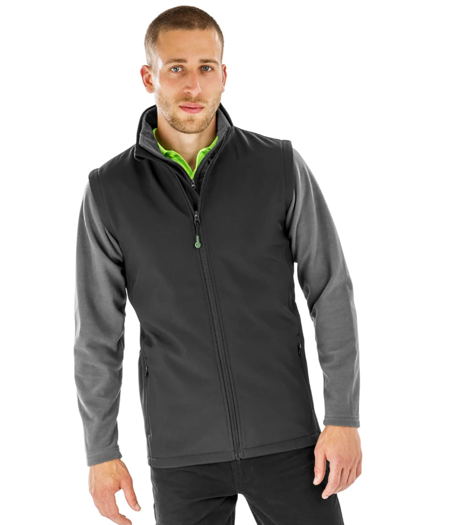 Result Recycled R902M Printable Soft Shell Bodywarmer