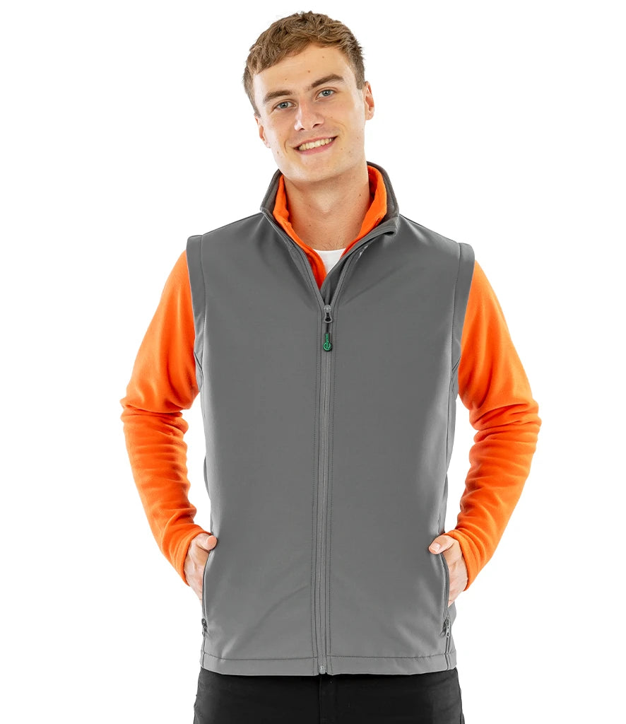 Result Recycled R902M Printable Soft Shell Bodywarmer