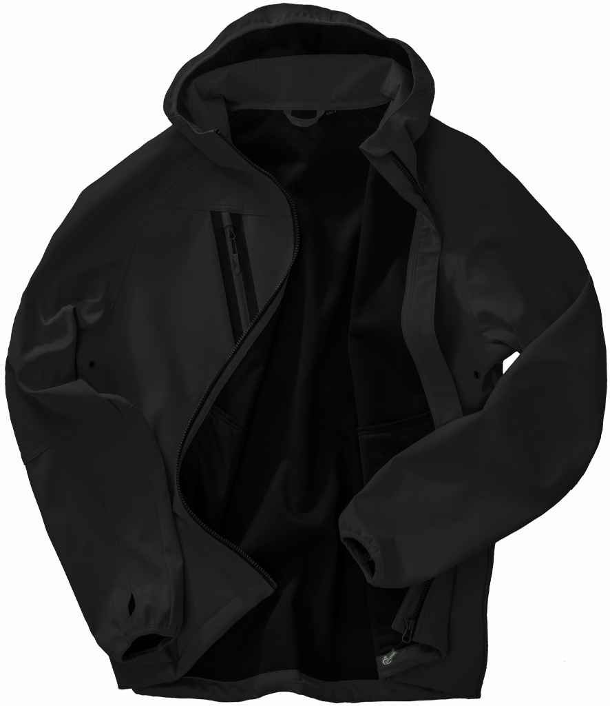 Result Recycled R909X Three Layer Printable Hooded Soft Shell Jacket