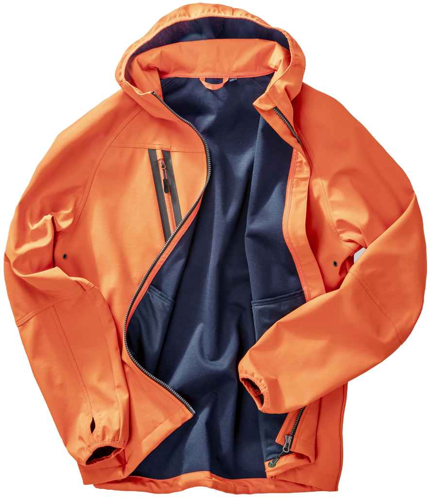Result Recycled R909X Three Layer Printable Hooded Soft Shell Jacket