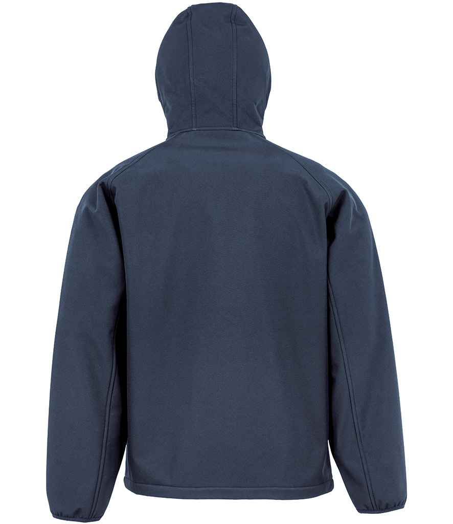 Result Recycled RS911M Printable Hooded Soft Shell Jacket