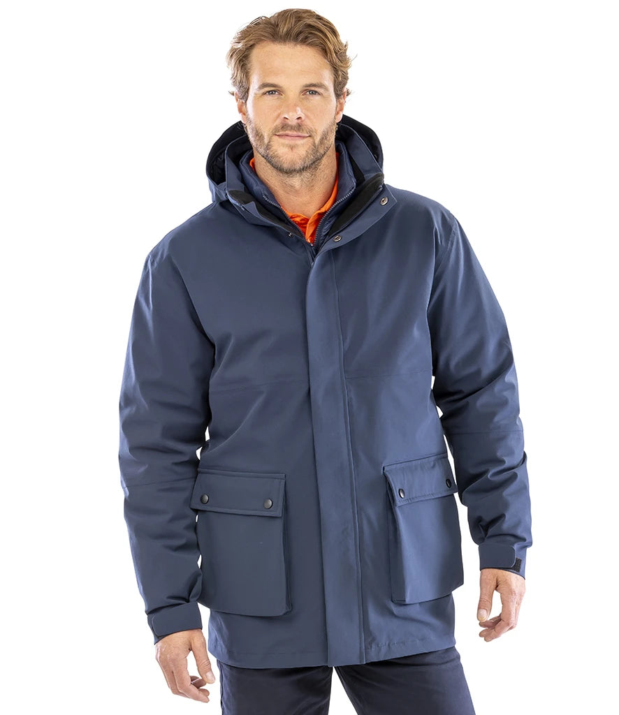 Result Recycled R920X 3-in-1 Padded Ripstop Jacket
