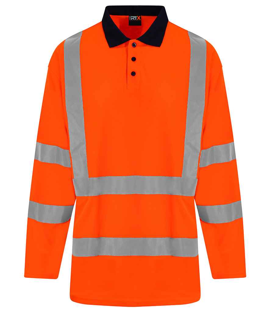 Pro RTX Hi-Vis RX715 Long Sleeve Polo Shirt