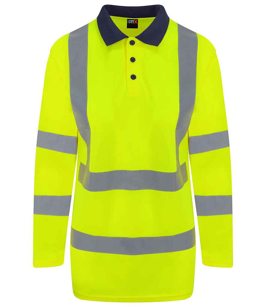 Pro RTX Hi-Vis RX715 Long Sleeve Polo Shirt